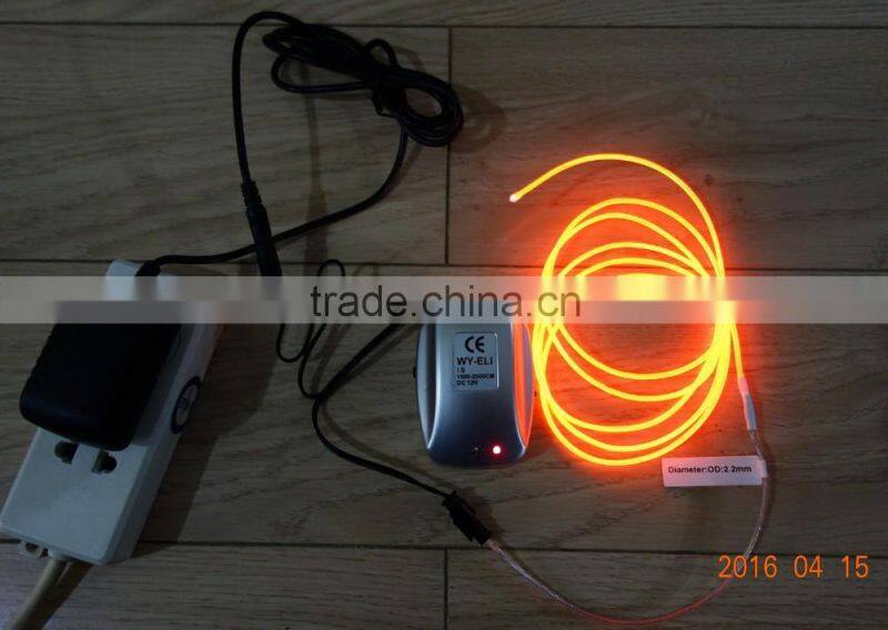 AC110V-240V Sound control INVERTER"Polar light 3"OD:2.6mm White EL WIRE