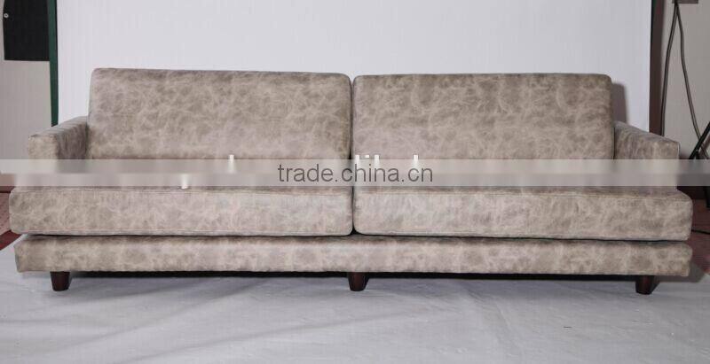 modern design leather florence knoll style corner sofa with chaise lounge