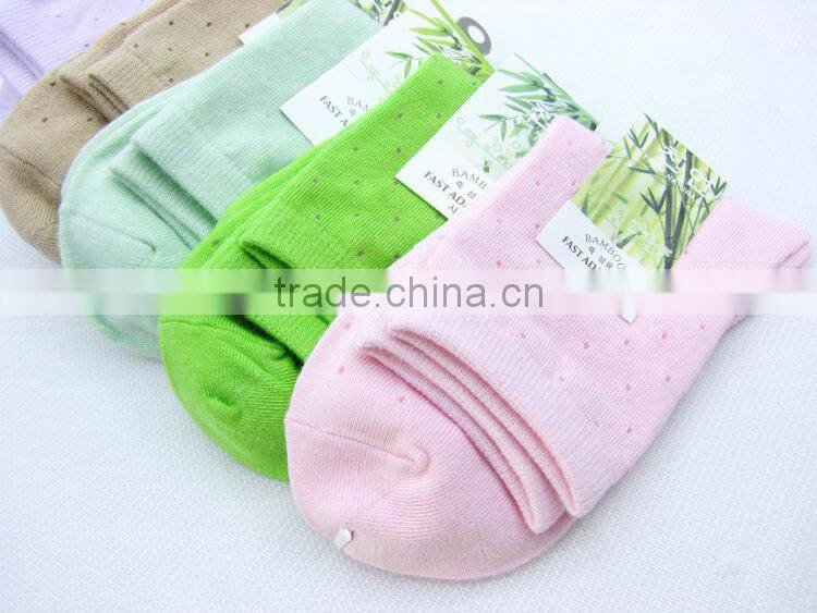 New bamboo fiber socks spring socks Girls socks small fine deodorant sweat socks factory direct offer