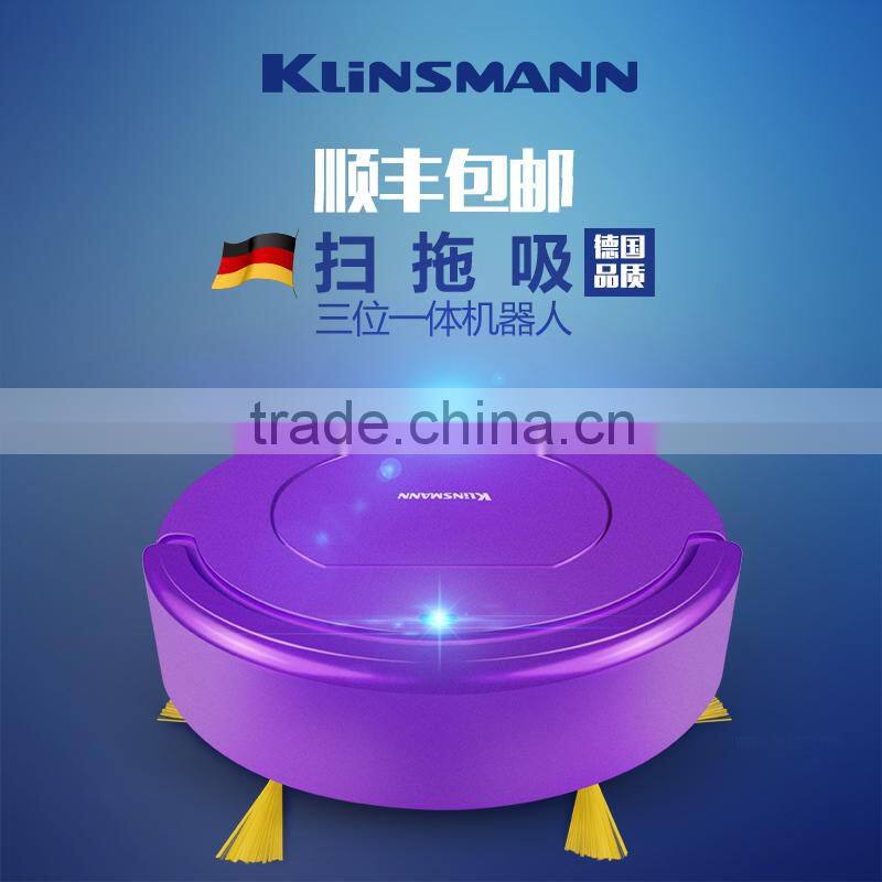 2013 Newest low noise double side brush robot vacuum cleaner, floor cleaning rmachine