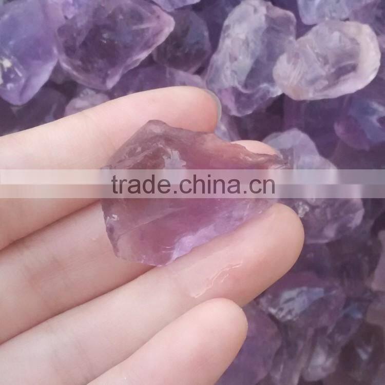 Amethyst rough gem stones