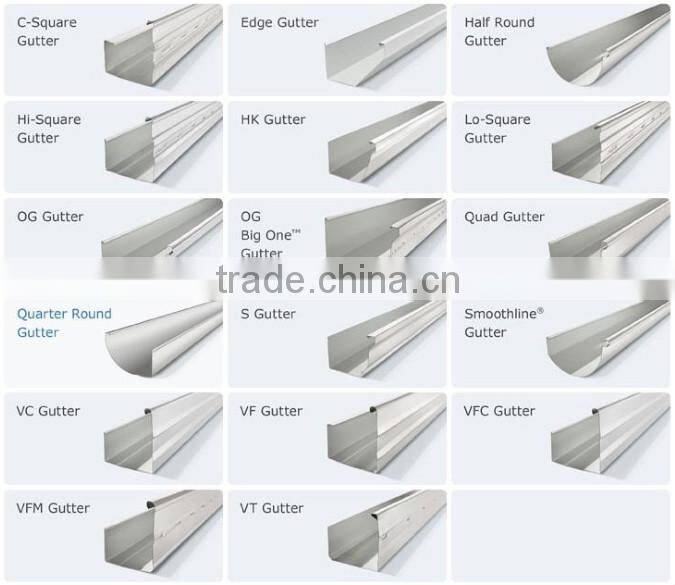 rain gutter cold roll forming machine/rain gutter making machine