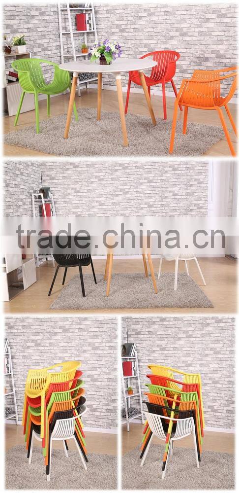 Small sapce cheap stackable chair plastic chair