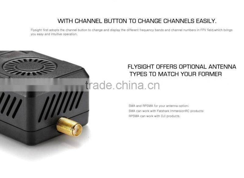 G2856 5.8Ghz 2W 40ch long range powerful fpv wireless AV transmitter FPV sender Flysight Black Mamba TX5820 V2