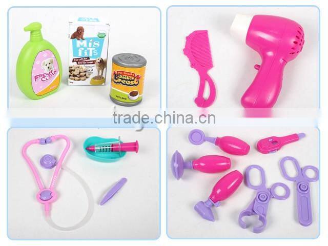 Veterinarian Pretend Pet Care Toys Play set for kids