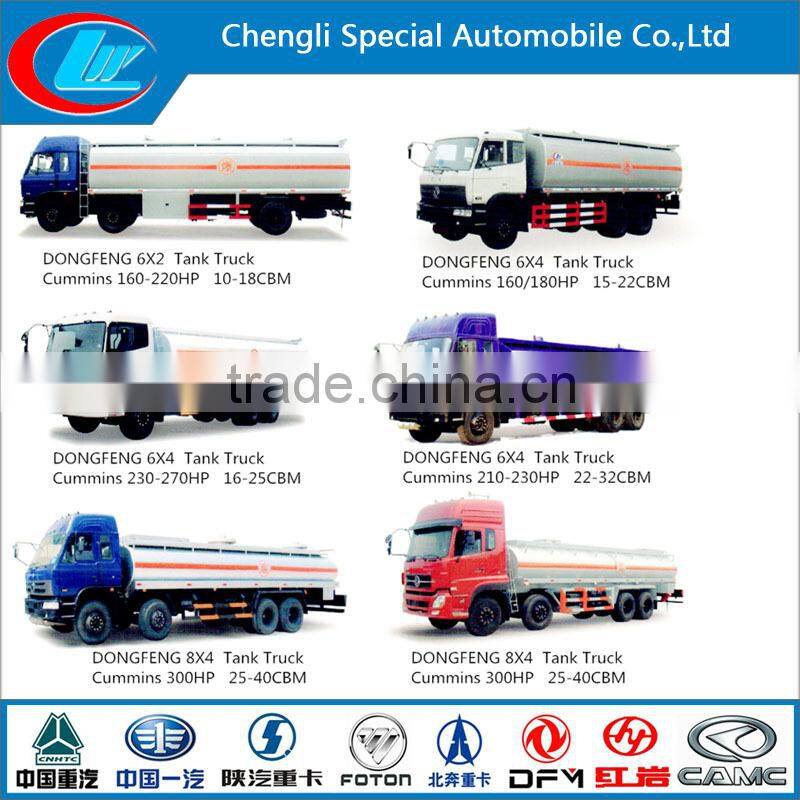 15 meter tones Dongfeng Fuel Tank Truck for export