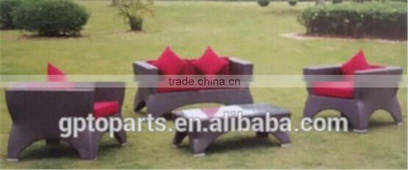 outdoor wicker garden sofa, outdoor sofa,rattan sofa