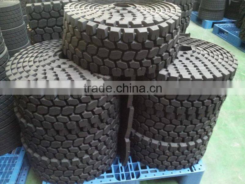 Chinese precured truck tire tread rubber for recap industry