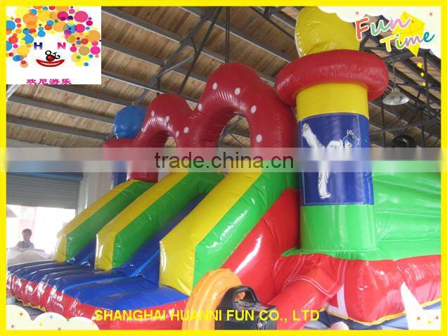 2016 China cheap 60 SQM PVC inflatable castles , bouncer price