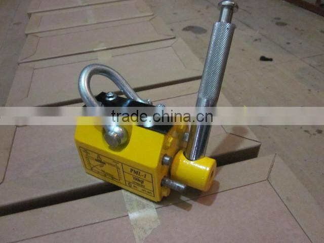 0.1-2Ttop quality permanent magnetic lifting machine with safety twist