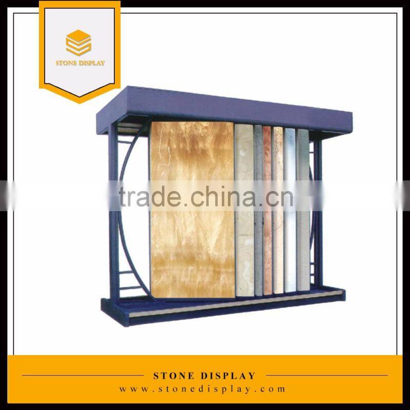 big slab display stand,grainte marble tile display rack,ceramic tile display rack stand