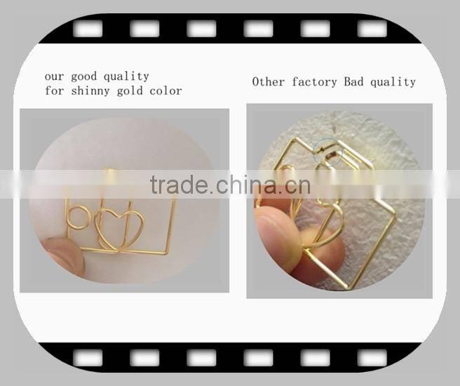 Good quality Promtional gifts customer logo colorful Apple shape memo clips