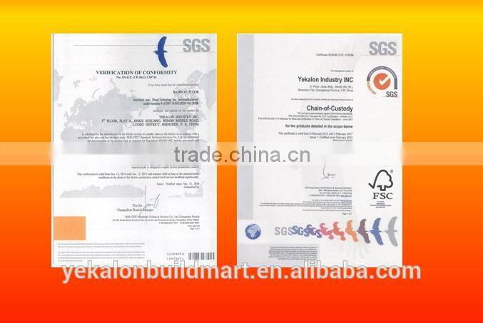 New Arrival Fashional Mahogany Color Flooring Teak Color Bamboo Flooring Decoration Building Materials