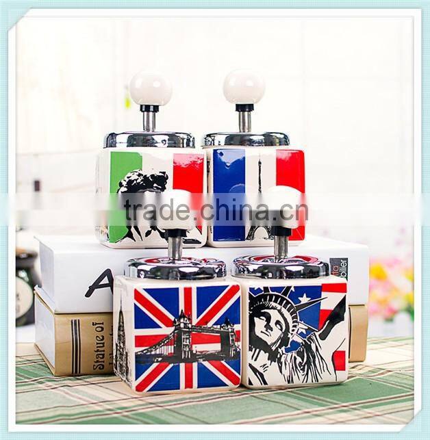 ceramic boob ashtray with boob design breast shape ashtray