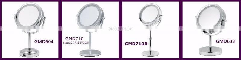 Table standing cosmetic mirror for wholesales