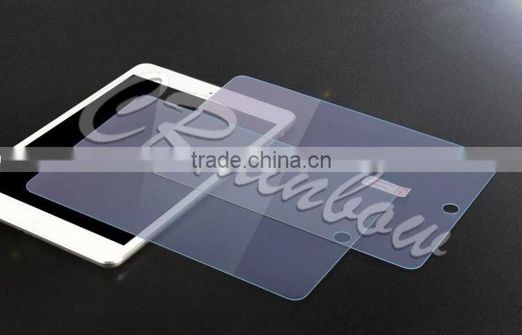 Paypal accept 9H Hardnewss glass tempered screen film for ipad mini 4