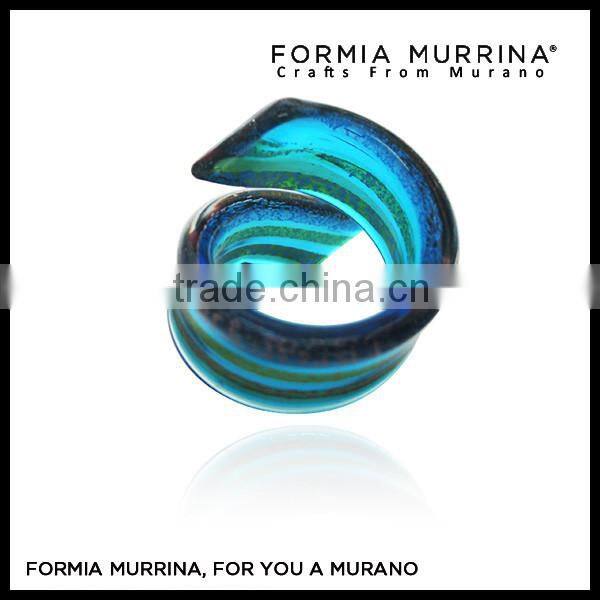 Wholesale fashion jewelry rings for woman and men sprial ring