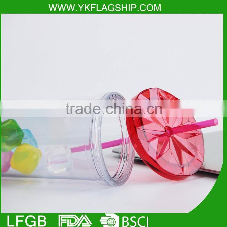 2016 hot sale plastic travel joyshaker water bottle/infuser plastic joyshaker water bottle