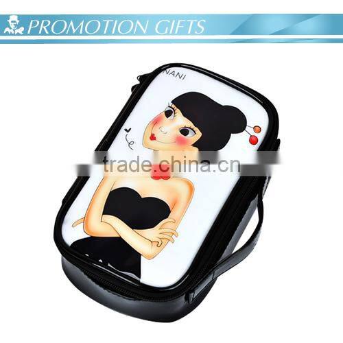 cheap promotion wholesale pu cosmetic bag