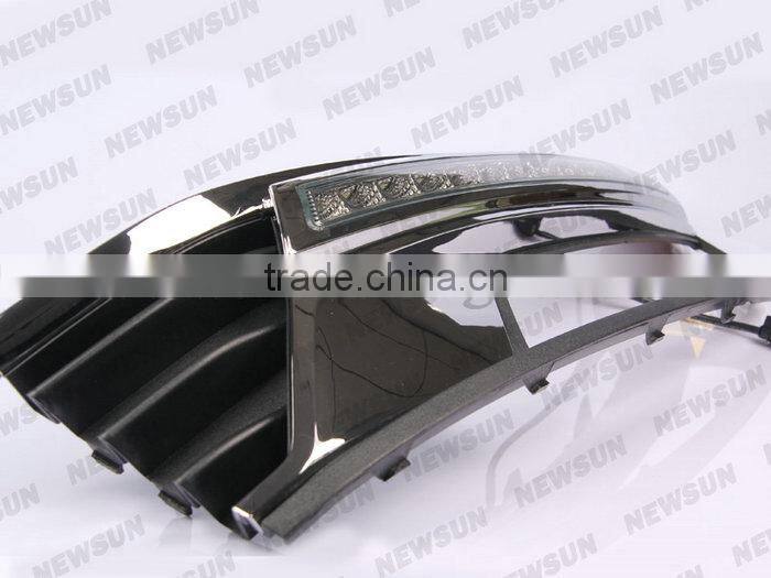 New 2014 Product Car Styling Accessory 1Pair DRL 12V LED Daytime Running Lights for Magotan (new) fog light xenon white