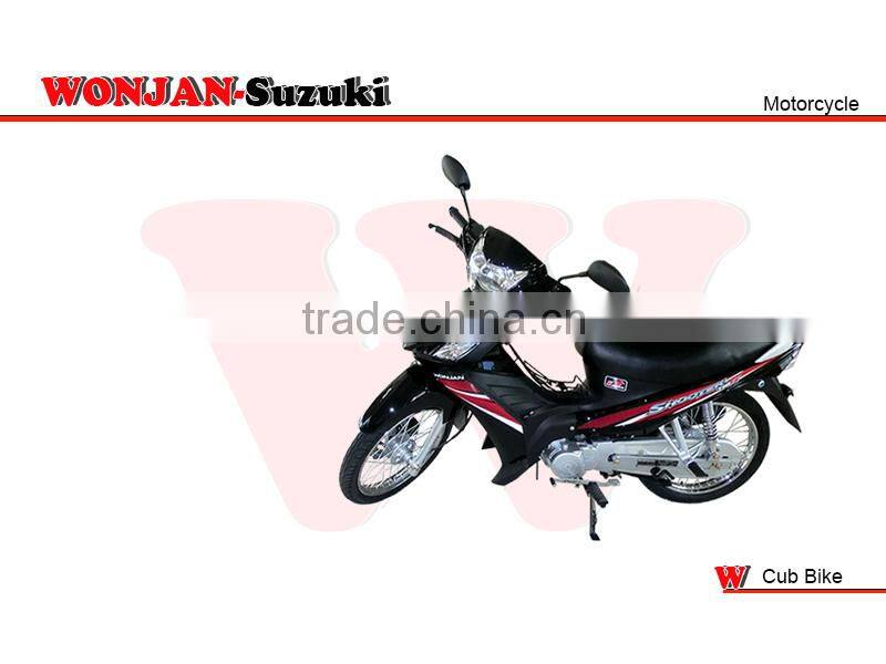 Cub Bike (110cc) Wonjan-Suzuki engine, Motorcycle, , Motorbike, Chopper bike, Autocycle,Gas or Diesel Motorcycle