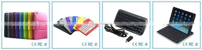 AZERTY layout slim wireless bluetooth keyboard with USB interface