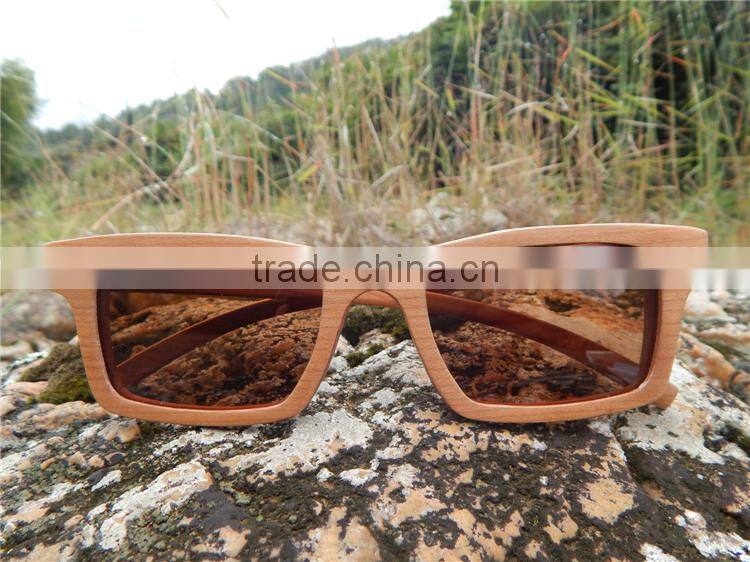 High quality sunglasses bamboo frames wood sunglasses