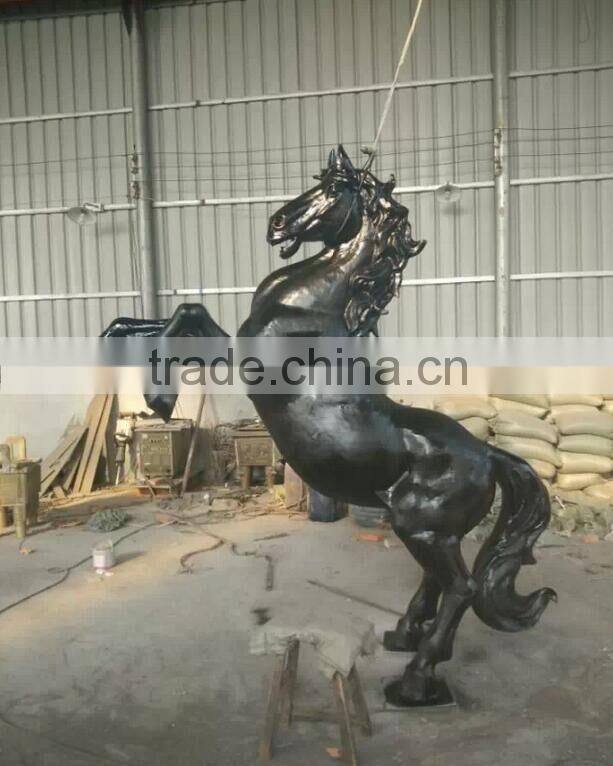 life size bronze horse sculpture
