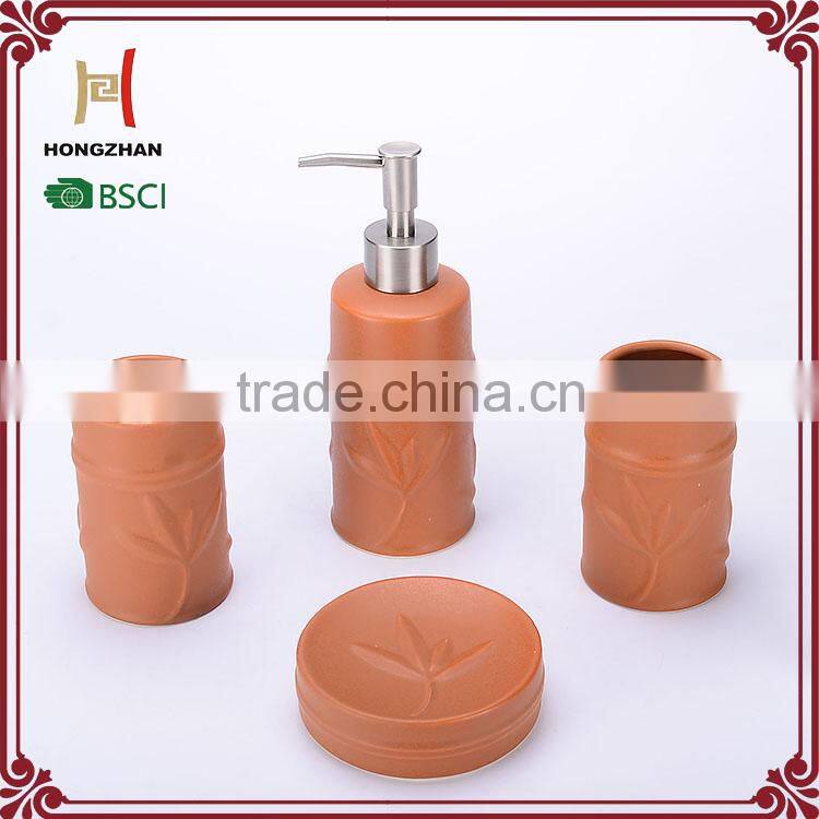 Creative New style ceramic Bathroom Set 4pcs