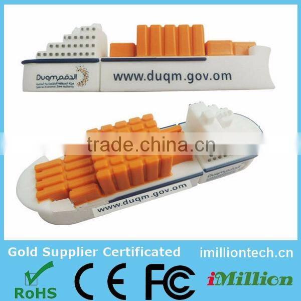 Ship USB with our client Logo printed on it