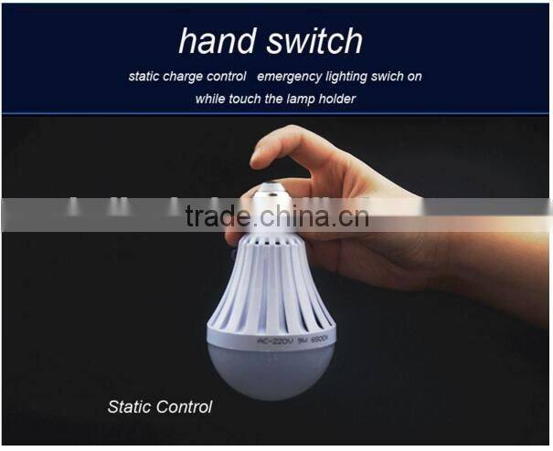 5w 7w 9w 12w smd5730 rechargeable emergency light bulb