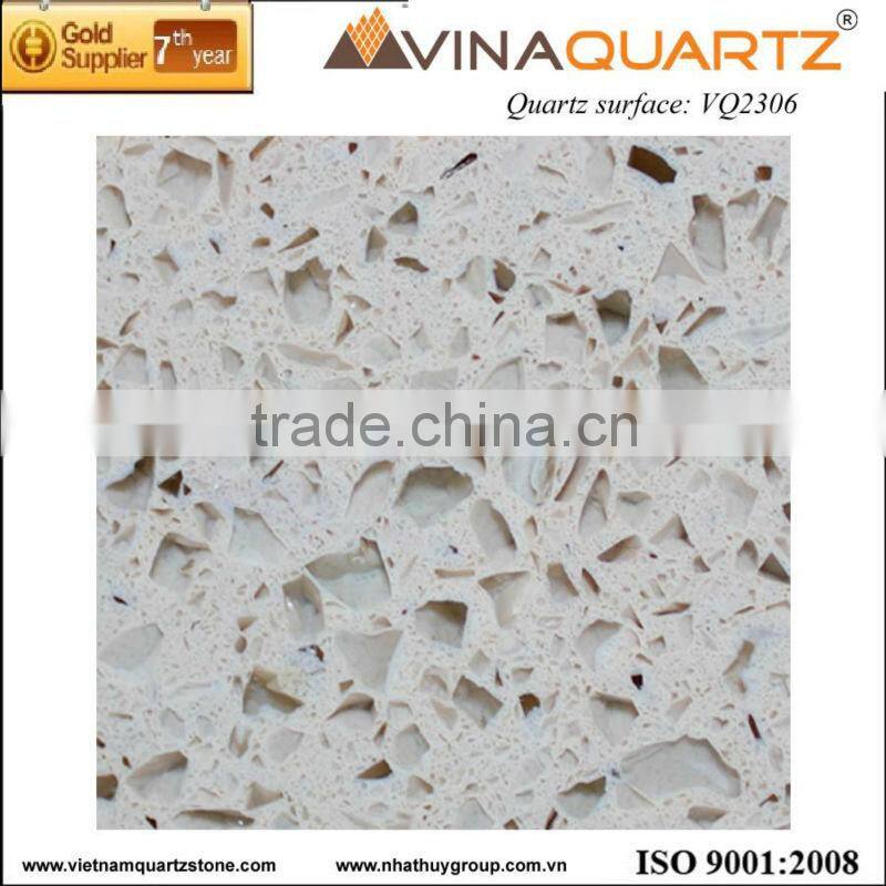 Engineered quartz stone
