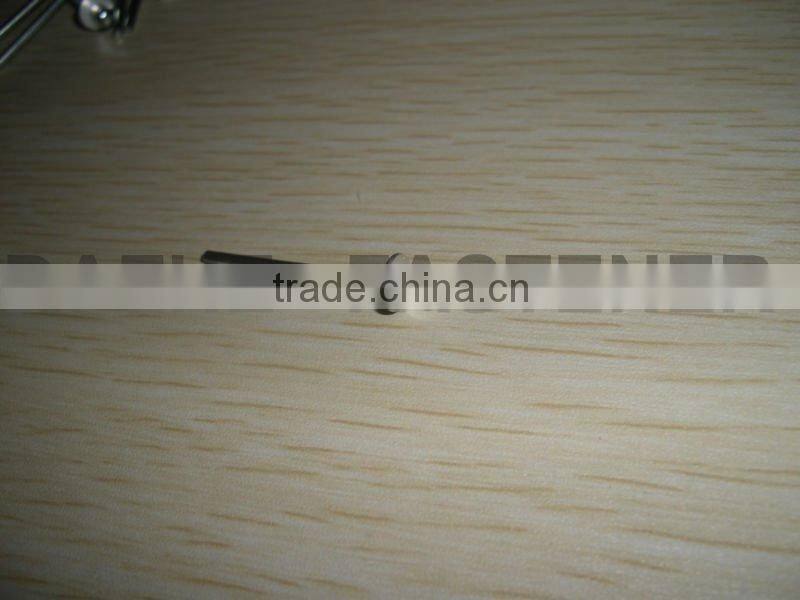 Aluminum and steel open head blind rivet