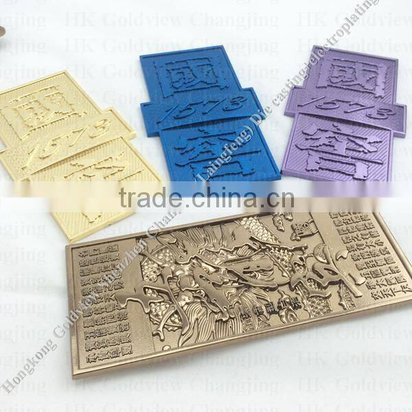 Custom made metal logo engraved on metal labels for handbags,custom metal logo for handbags,Custom made metal logo