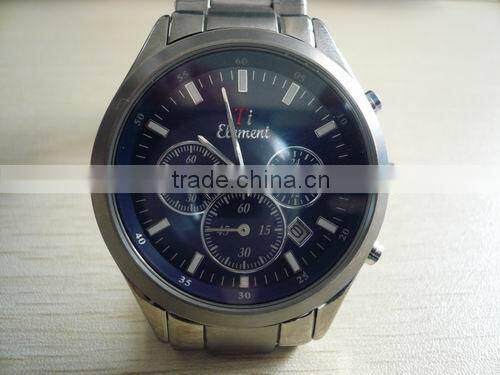 skin friendly casting titanium watch case