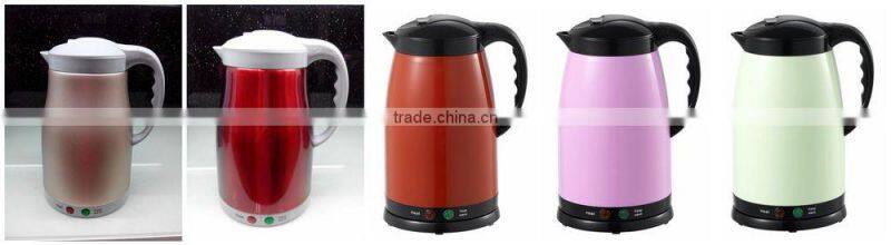1.5L CE CB Rohs Certificate Factory Price Stainless Steel Electric Kettle made in China