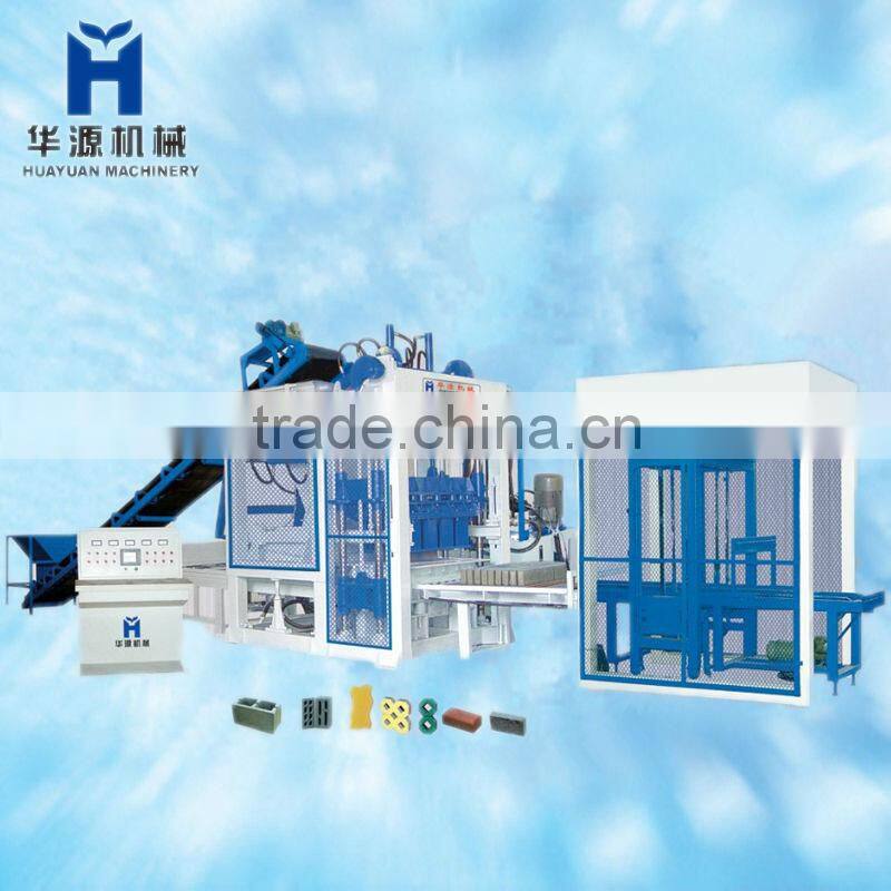 Fully Automatic Interlocking block machine QT6-15 Concrete Block Making Machine