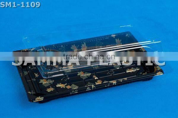 Food rectangular Container,compact square plastic containers,momiji plastic square food container