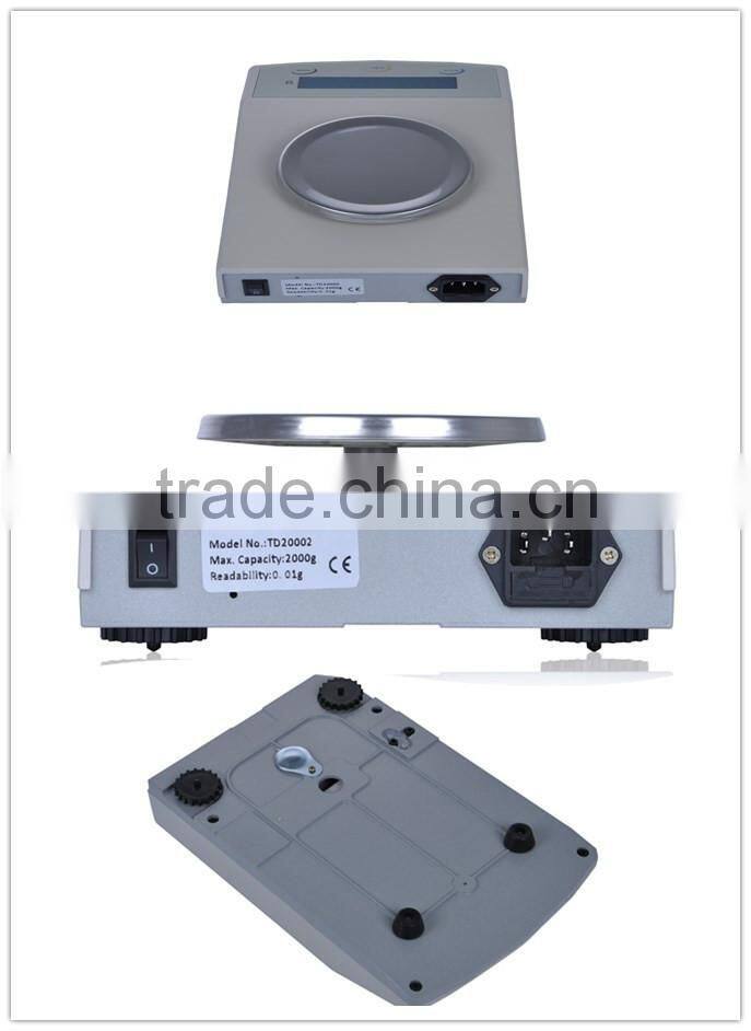 0.01g LED display TD10002 aluminium alloy electronic balance