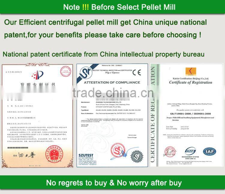 Test quality wood pellet mill/ new candition wood pellet machine