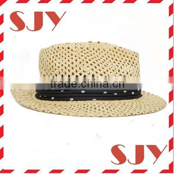 Cheap wholesale promotional custom printted logo straw hats