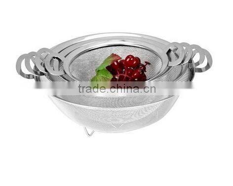 wire mesh basket/ fruit basket with net cover/ vegetable basket