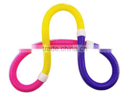 2015 the newest type PVC elastic hoola hoop/ elastic hula hoop with high quality