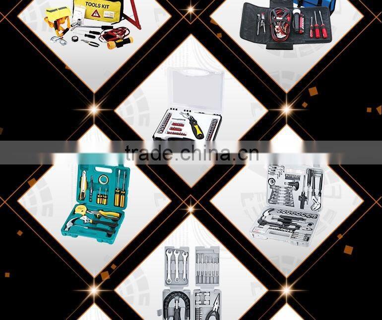 PROFESSIONAL HAND TOOL SET WITH HIGH QUALITY,TOOLS IN ALUMINUM bOX WITH 54PCS