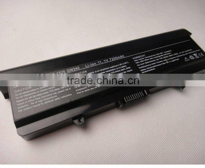 6 CELLS laptop battery pack replace for DELL inspiron 1525 /1526 XPS M1330 XPS M1530 series