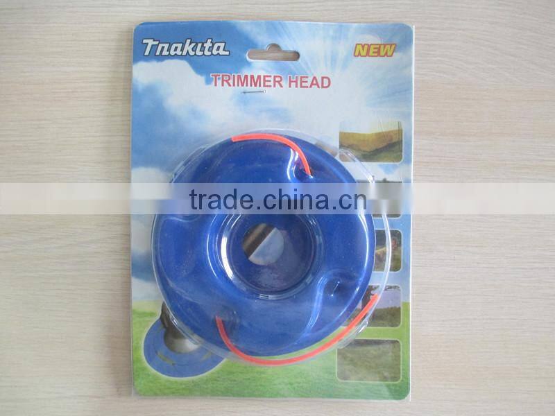 nylon grass trimmer head New heavy-duty Head Brush Cutter Spare Parts Iron Head