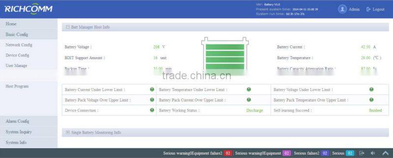 Battery Monitoring System:for Lead Acid Battery & VRLA Battery Monitoring