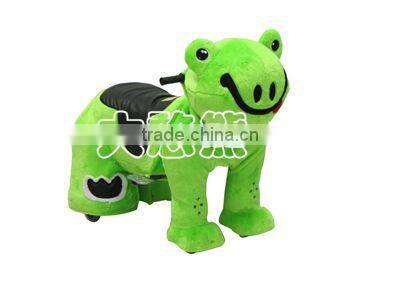 Kids drivable kids electric ride on toy cars-Frog