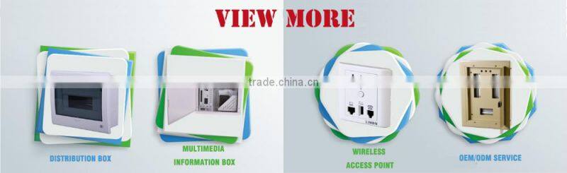 custom 24 way metal enclosure IP54