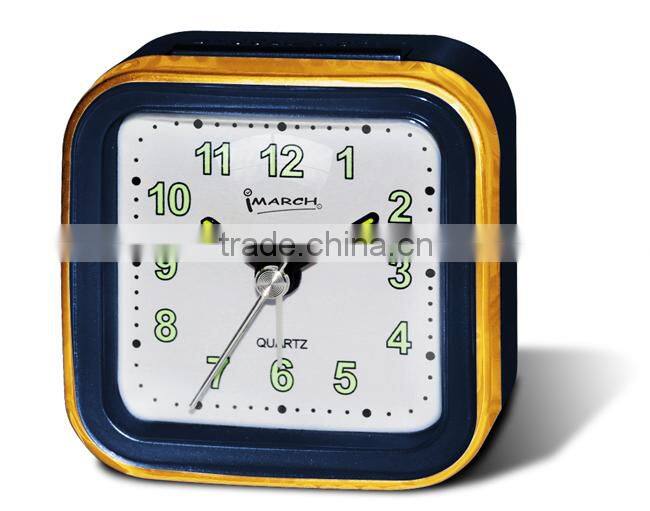 BB06808 old fashion mini travel alarm clock/selling well all over the world